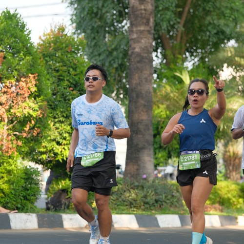 Race photo from SURABAYA ISOPLUS MARATHON 2026