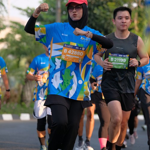 Race photo from SURABAYA ISOPLUS MARATHON 2026