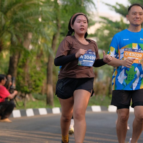 Race photo from SURABAYA ISOPLUS MARATHON 2026