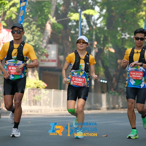 Race photo from SURABAYA ISOPLUS MARATHON 2026
