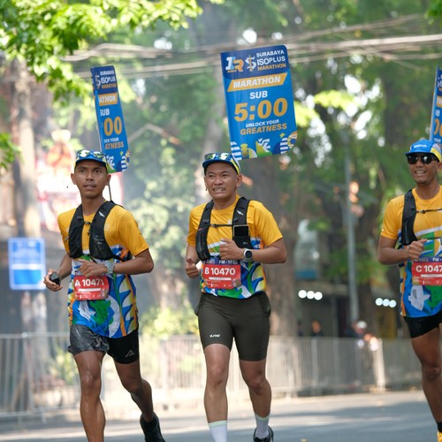 Race photo from SURABAYA ISOPLUS MARATHON 2026