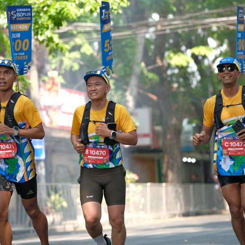 Race photo from SURABAYA ISOPLUS MARATHON 2026