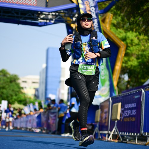 Race photo from SURABAYA ISOPLUS MARATHON 2026