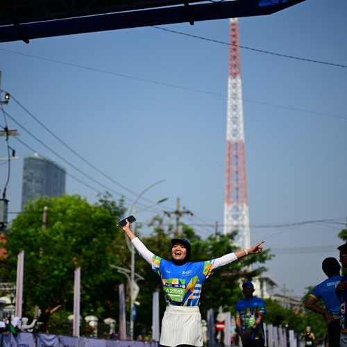 Race photo from SURABAYA ISOPLUS MARATHON 2026