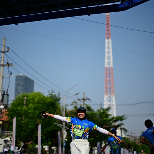 Race photo from SURABAYA ISOPLUS MARATHON 2026