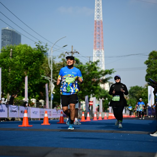 Race photo from SURABAYA ISOPLUS MARATHON 2026