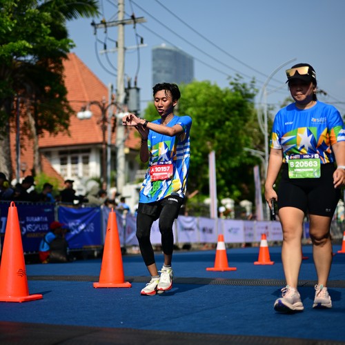 Race photo from SURABAYA ISOPLUS MARATHON 2026