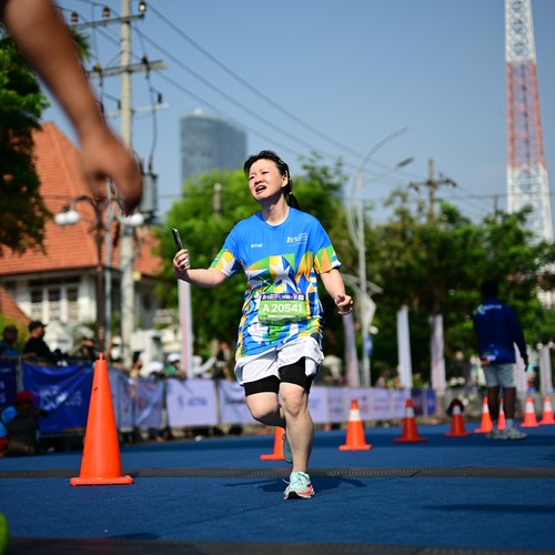 Race photo from SURABAYA ISOPLUS MARATHON 2026