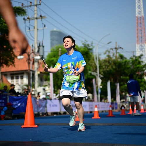 Race photo from SURABAYA ISOPLUS MARATHON 2026