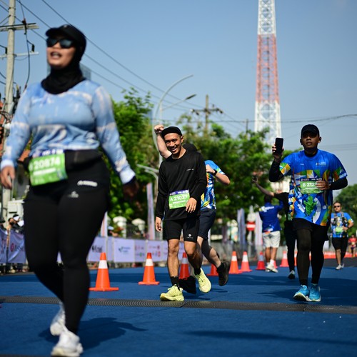 Race photo from SURABAYA ISOPLUS MARATHON 2026