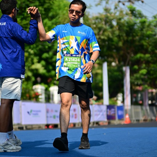 Race photo from SURABAYA ISOPLUS MARATHON 2026