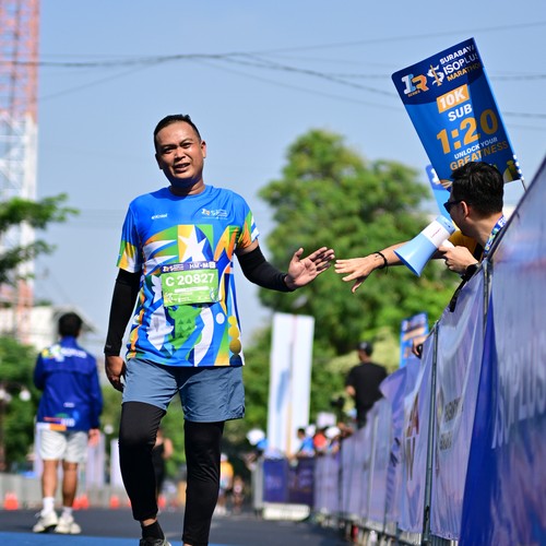 Race photo from SURABAYA ISOPLUS MARATHON 2026