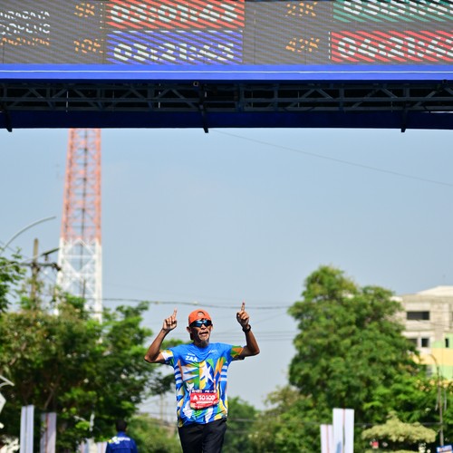 Race photo from SURABAYA ISOPLUS MARATHON 2026