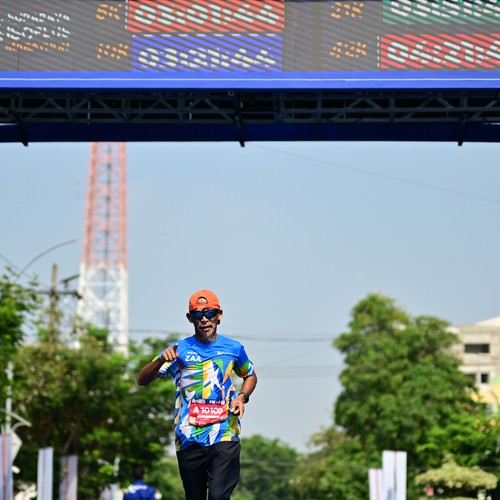 Race photo from SURABAYA ISOPLUS MARATHON 2026