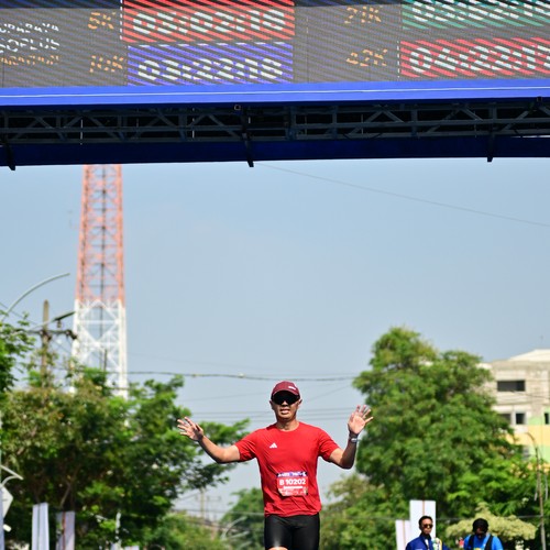 Race photo from SURABAYA ISOPLUS MARATHON 2026