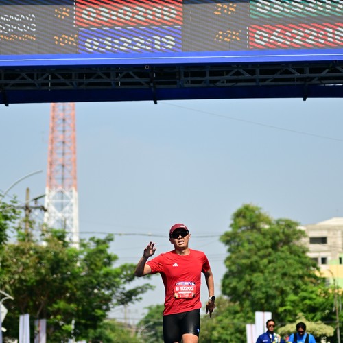 Race photo from SURABAYA ISOPLUS MARATHON 2026
