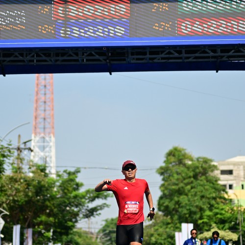 Race photo from SURABAYA ISOPLUS MARATHON 2026