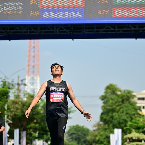 Race photo from SURABAYA ISOPLUS MARATHON 2026