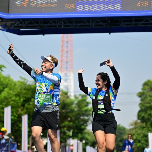 Race photo from SURABAYA ISOPLUS MARATHON 2026