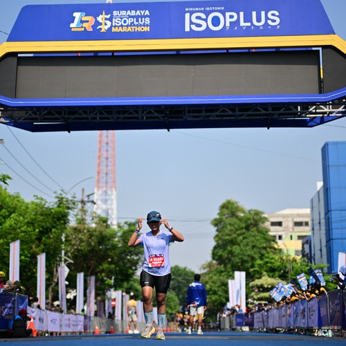 Race photo from SURABAYA ISOPLUS MARATHON 2026