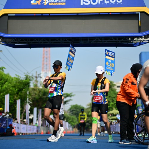 Race photo from SURABAYA ISOPLUS MARATHON 2026