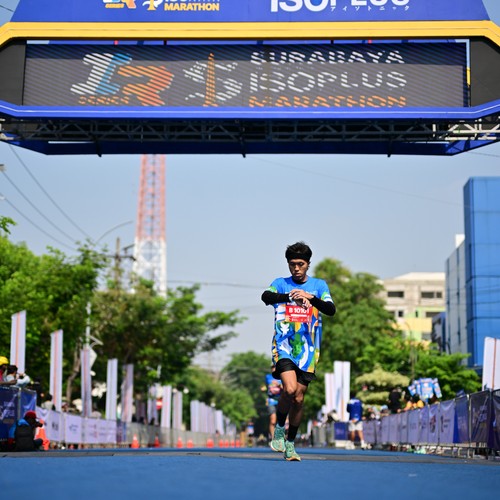 Race photo from SURABAYA ISOPLUS MARATHON 2026