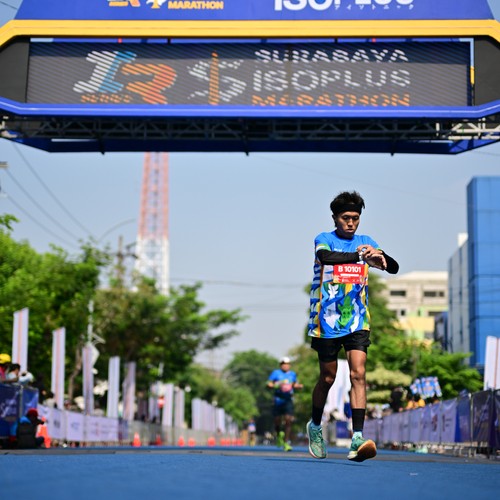 Race photo from SURABAYA ISOPLUS MARATHON 2026