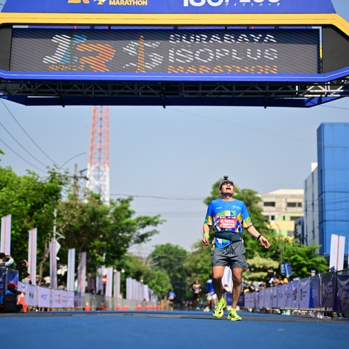 Race photo from SURABAYA ISOPLUS MARATHON 2026