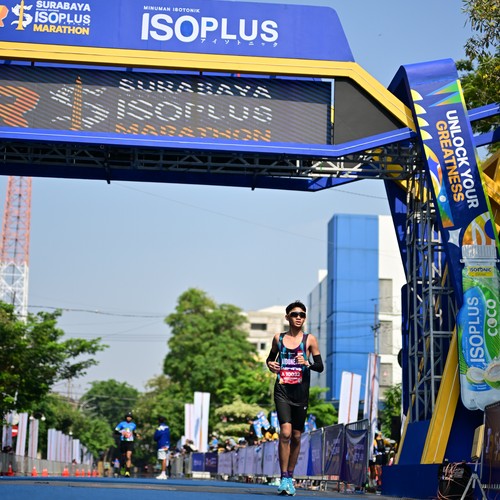 Race photo from SURABAYA ISOPLUS MARATHON 2026