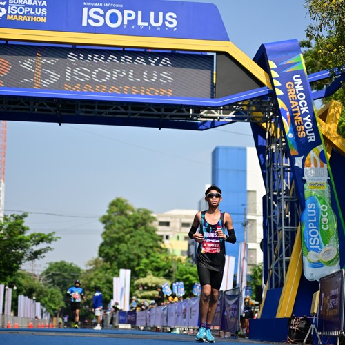 Race photo from SURABAYA ISOPLUS MARATHON 2026
