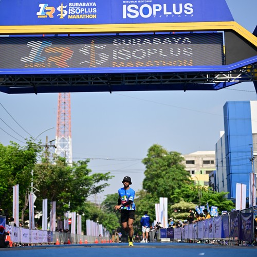 Race photo from SURABAYA ISOPLUS MARATHON 2026
