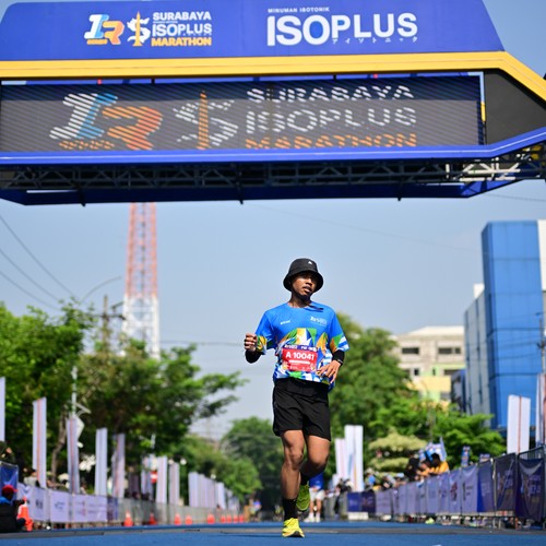 Race photo from SURABAYA ISOPLUS MARATHON 2026