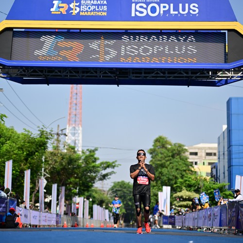 Race photo from SURABAYA ISOPLUS MARATHON 2026