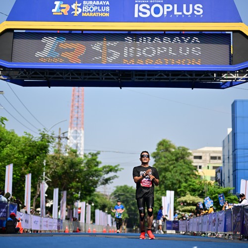 Race photo from SURABAYA ISOPLUS MARATHON 2026