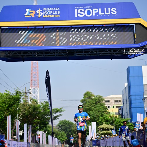 Race photo from SURABAYA ISOPLUS MARATHON 2026