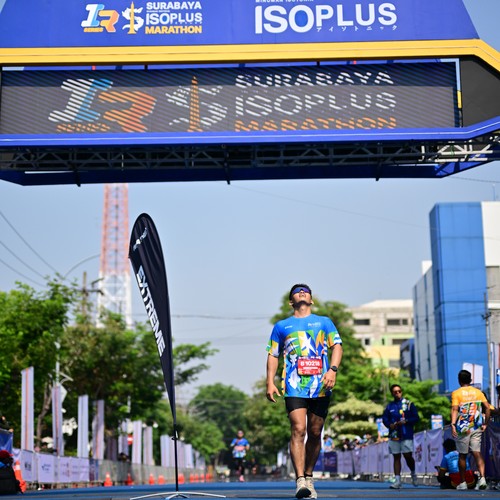 Race photo from SURABAYA ISOPLUS MARATHON 2026