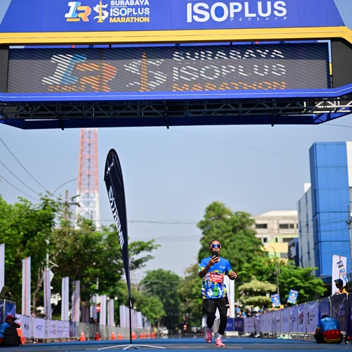 Race photo from SURABAYA ISOPLUS MARATHON 2026