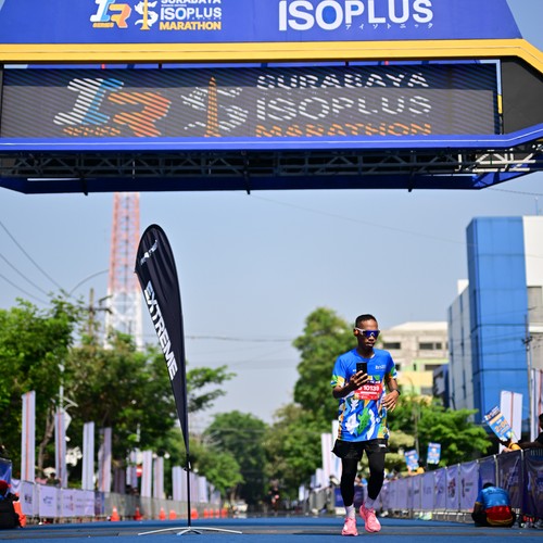 Race photo from SURABAYA ISOPLUS MARATHON 2026