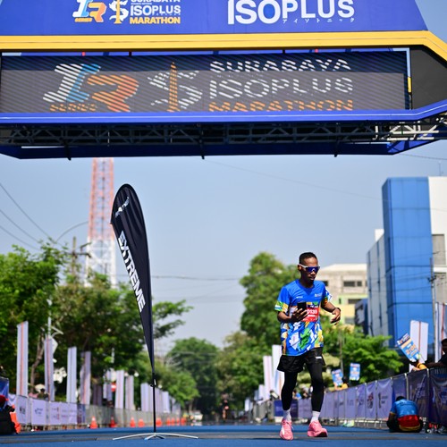 Race photo from SURABAYA ISOPLUS MARATHON 2026