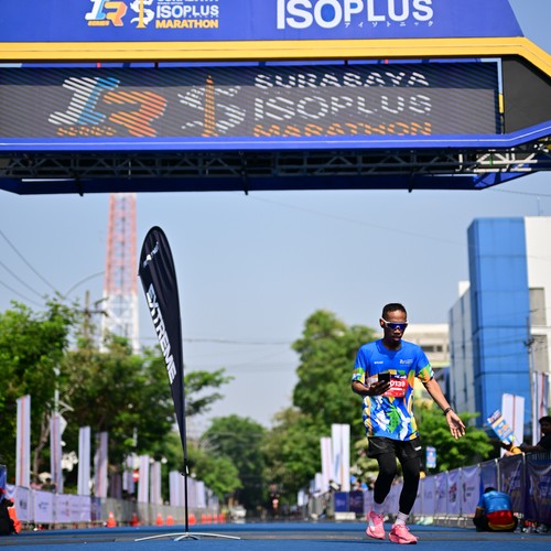 Race photo from SURABAYA ISOPLUS MARATHON 2026