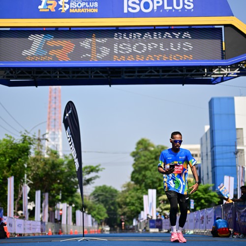 Race photo from SURABAYA ISOPLUS MARATHON 2026