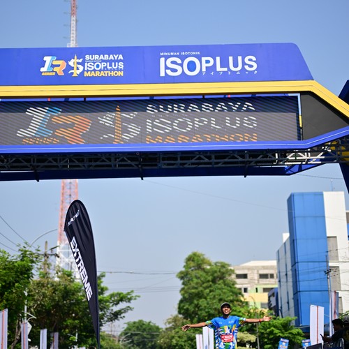 Race photo from SURABAYA ISOPLUS MARATHON 2026