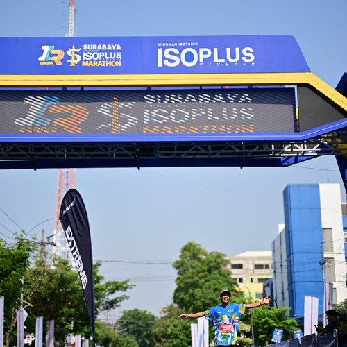 Race photo from SURABAYA ISOPLUS MARATHON 2026