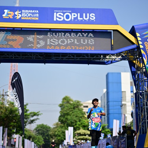Race photo from SURABAYA ISOPLUS MARATHON 2026