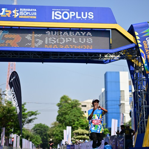 Race photo from SURABAYA ISOPLUS MARATHON 2026