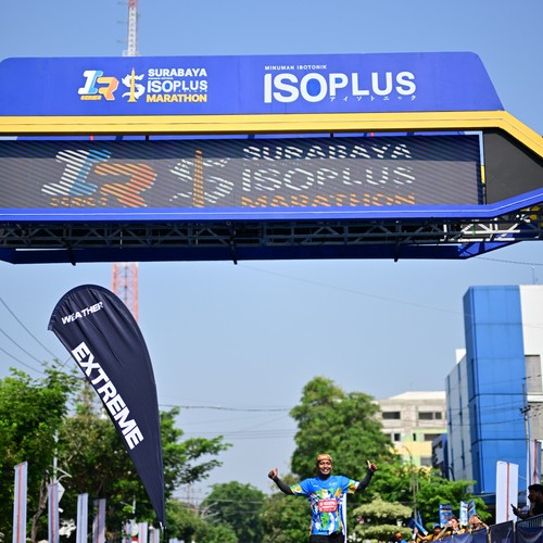 Race photo from SURABAYA ISOPLUS MARATHON 2026