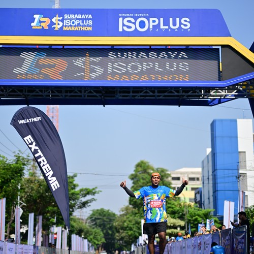 Race photo from SURABAYA ISOPLUS MARATHON 2026