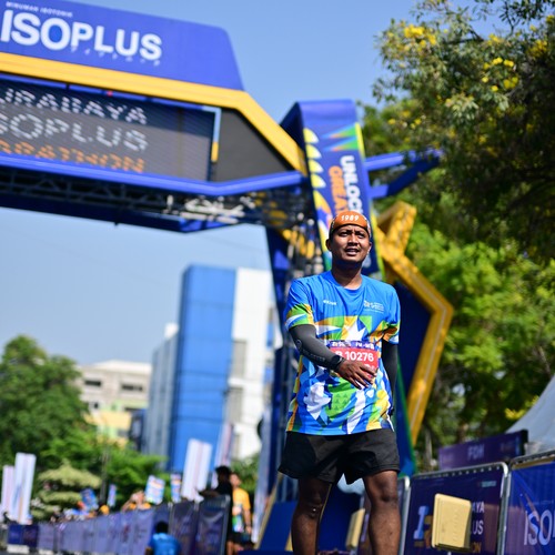 Race photo from SURABAYA ISOPLUS MARATHON 2026