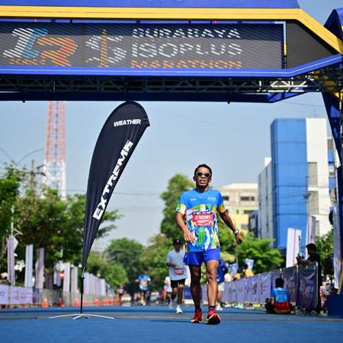 Race photo from SURABAYA ISOPLUS MARATHON 2026