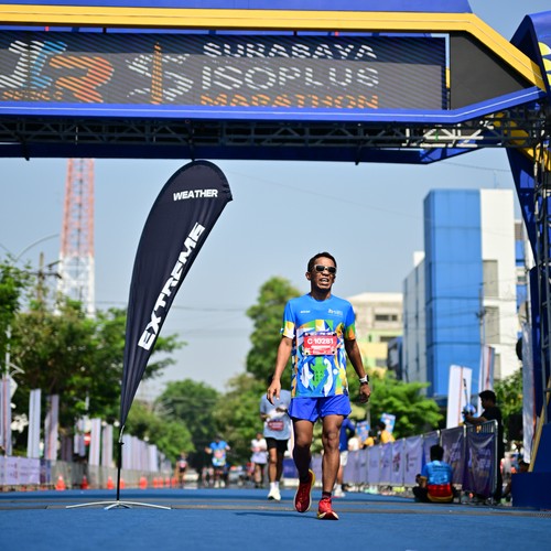 Race photo from SURABAYA ISOPLUS MARATHON 2026